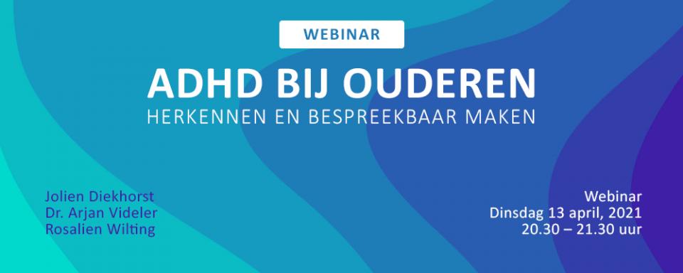 Webinar: ADHD bij ouderen