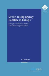 Credit rating agency liability in Europe