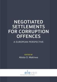 Negotiated Settlements for Corruption Offences